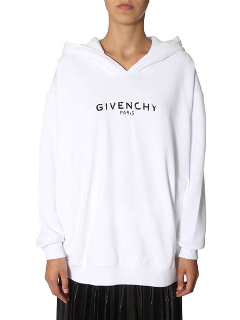 givenchy paris white sweatshirt|Givenchy sweatshirt price.